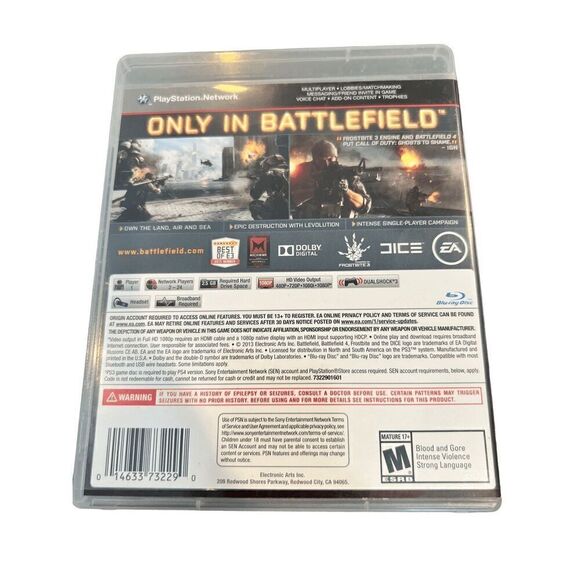 Battlefield 4 PS3 Sony PlayStation 3 - Picture 2 of 7